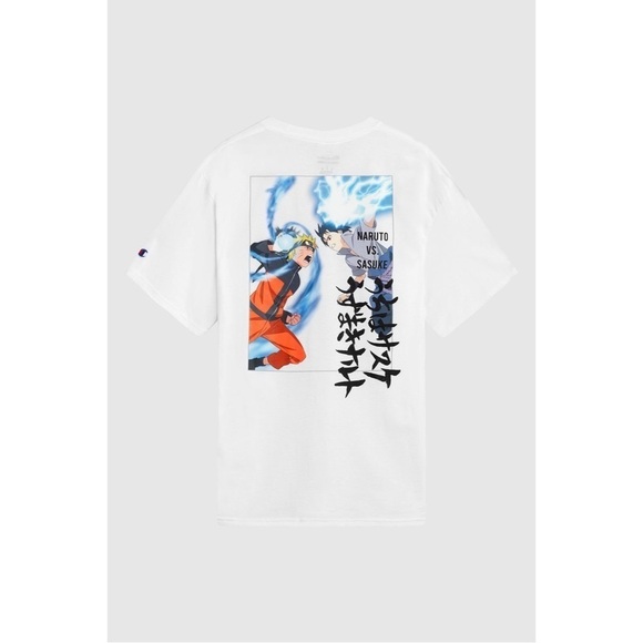 Dim Mak x Naruto Naruto vs. Sasuke Tee Size Medium NWT - Picture 2 of 9